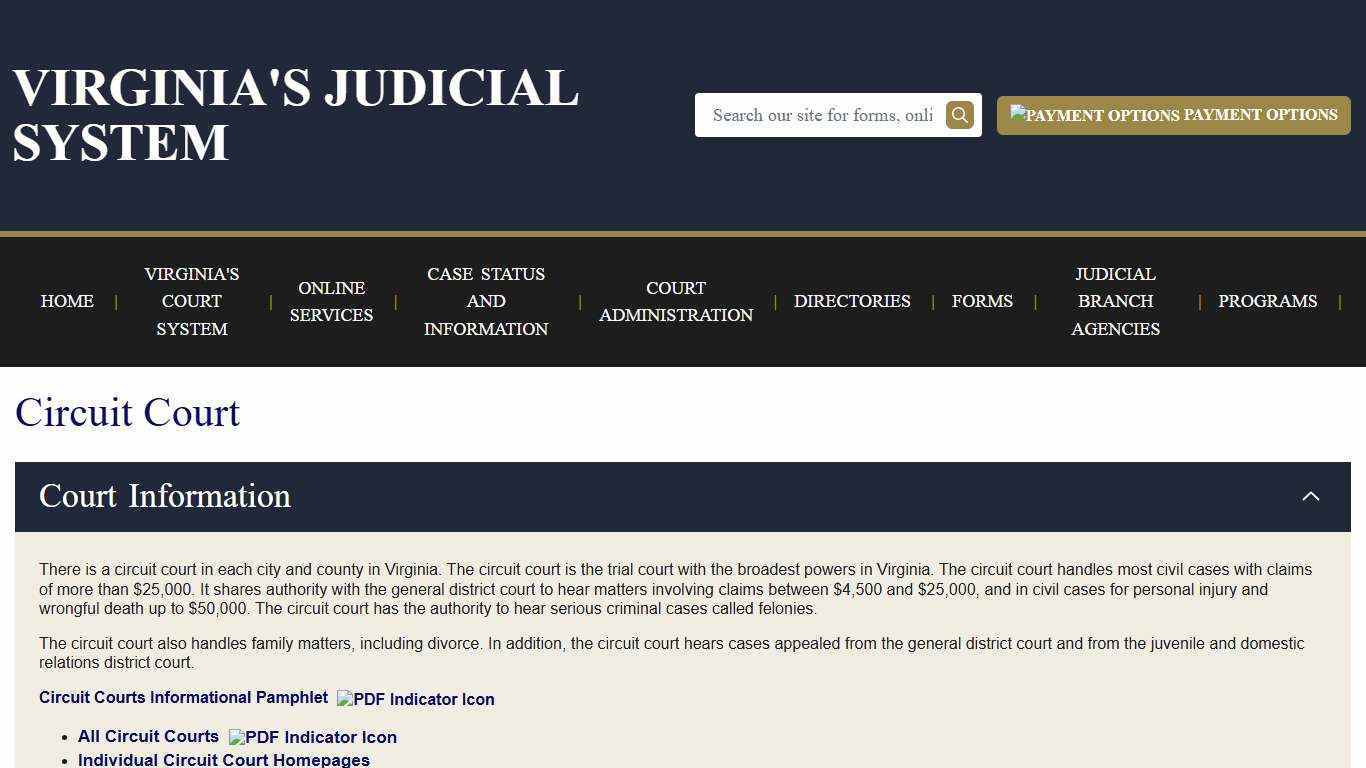 Circuit Court | Virginia Court System